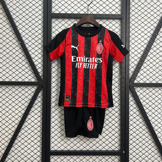 Ensemble enfant Maillot + Short domicile Milan AC - 2025/2026