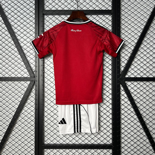 Ensemble Maillot + Short domicile Manchester United - 2025/2026